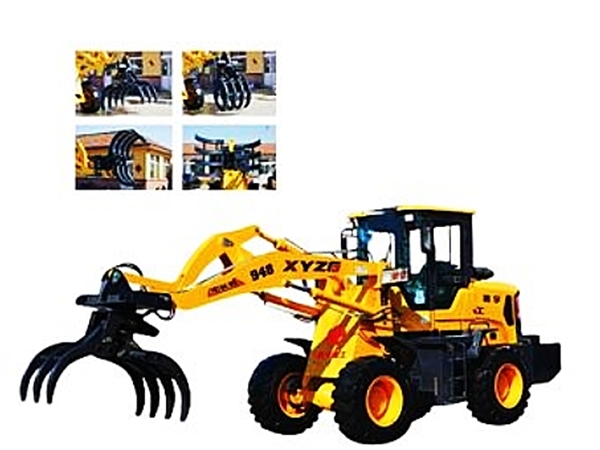 ZL948 1.8T China products/suppliers 6500*1850*2850mm 1.0m³ Bucket Four Wheel Loader Mini Small Front End Shovel Wheel Loader swivel head